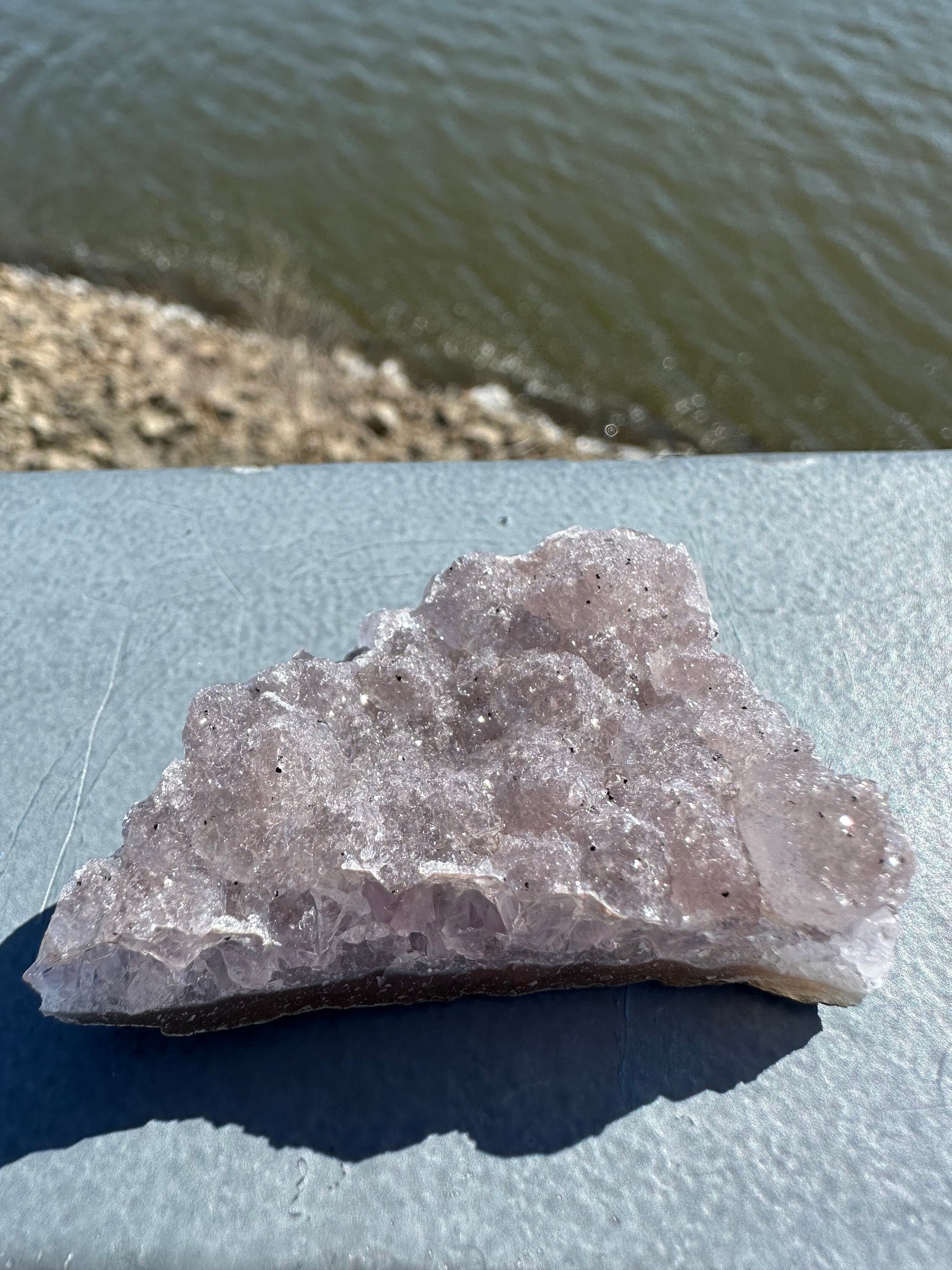 Rainbow Sugar Druzy Cluster | Natural Druzy | Raw Amethyst | Sugar Druzy | Amethyst