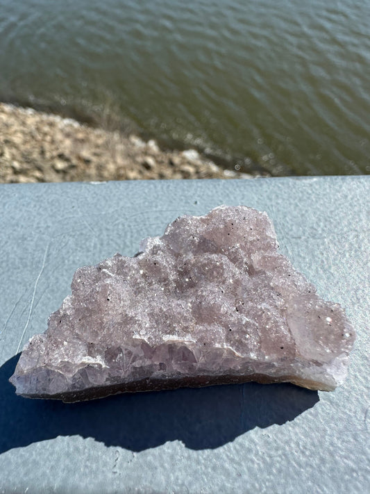 Rainbow Sugar Druzy Cluster | Natural Druzy | Raw Amethyst | Sugar Druzy | Amethyst