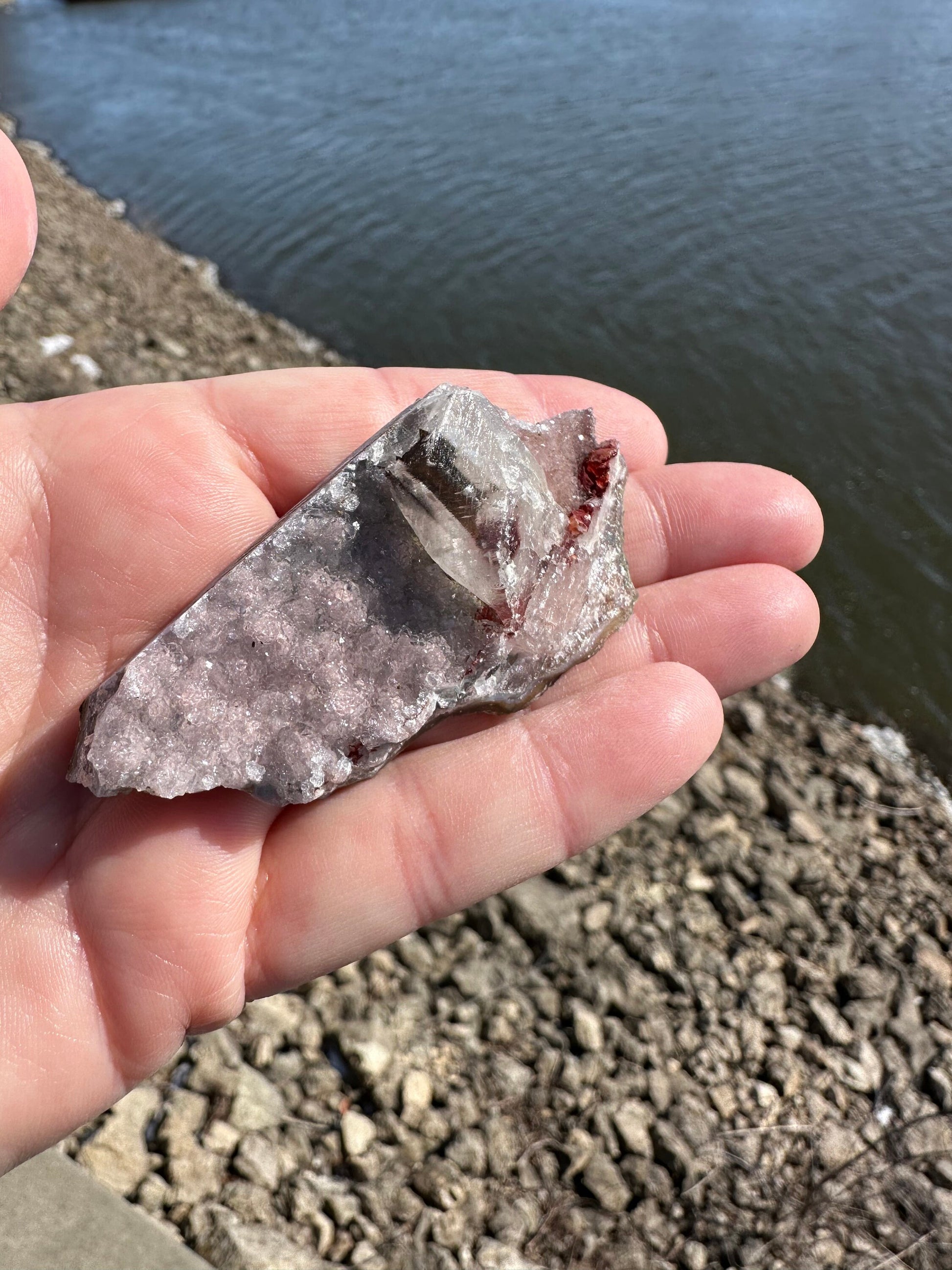 Rainbow Sugar Druzy Cluster | Natural Druzy | Raw Amethyst | Sugar Druzy | Amethyst