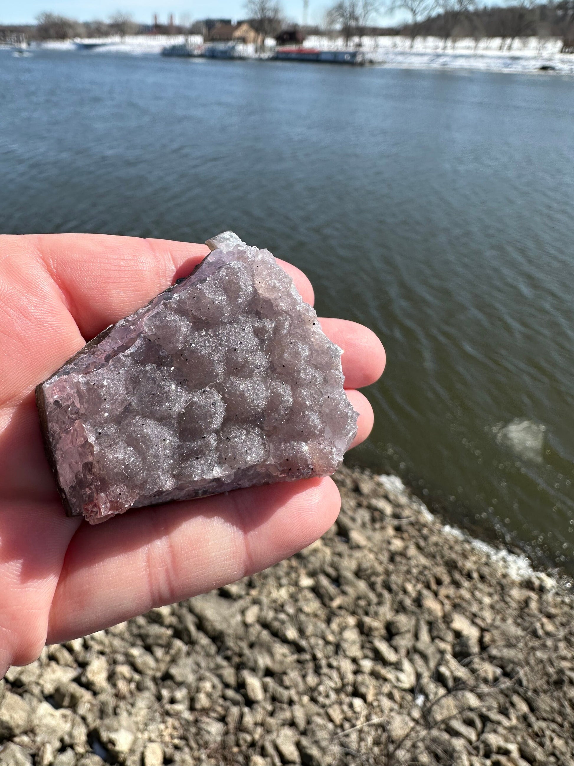 Rainbow Sugar Druzy Cluster | Natural Druzy | Raw Amethyst | Sugar Druzy | Amethyst