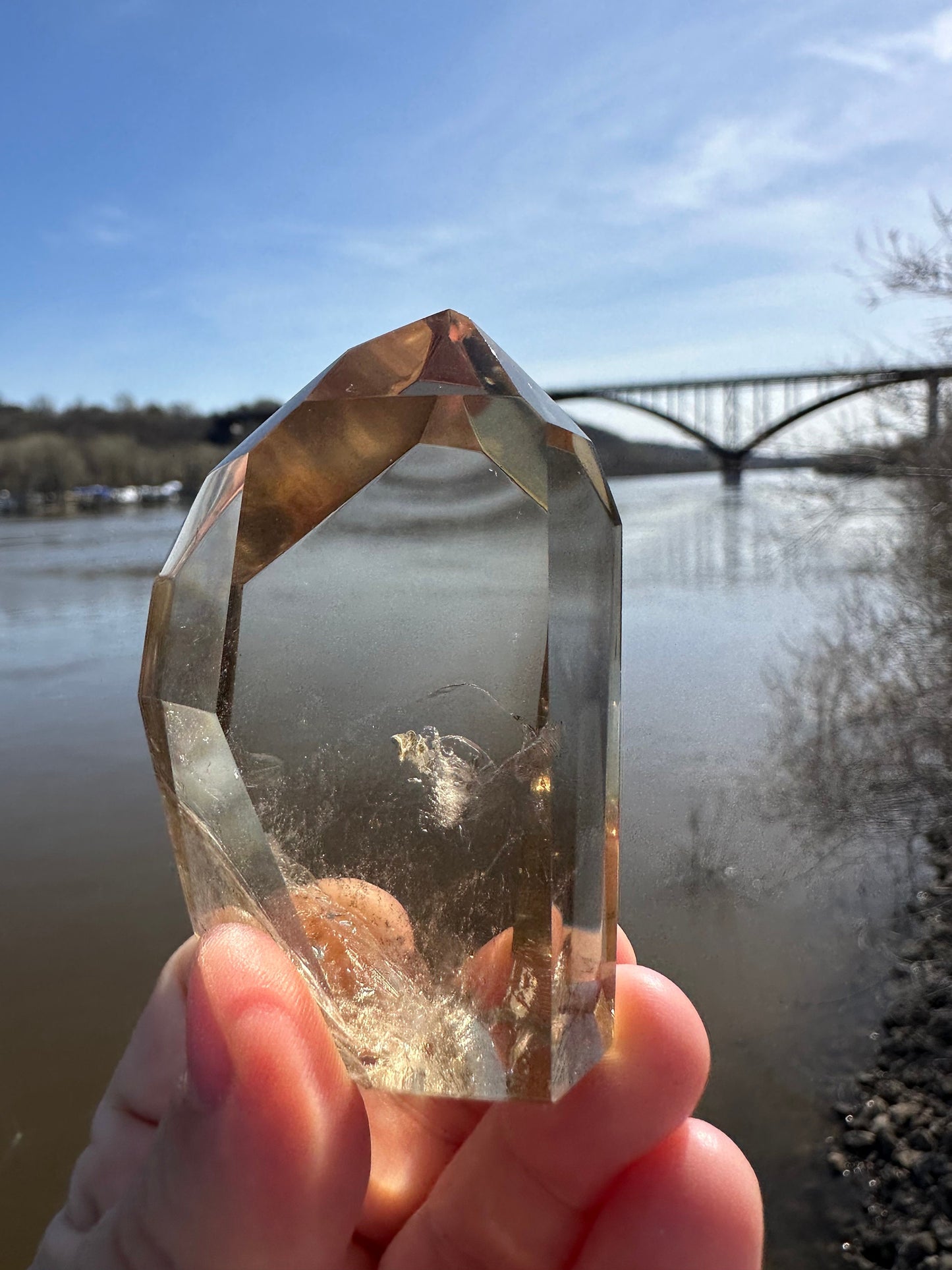 Citrine Tower | Abundance | Wealth | Sunshine | Quartz