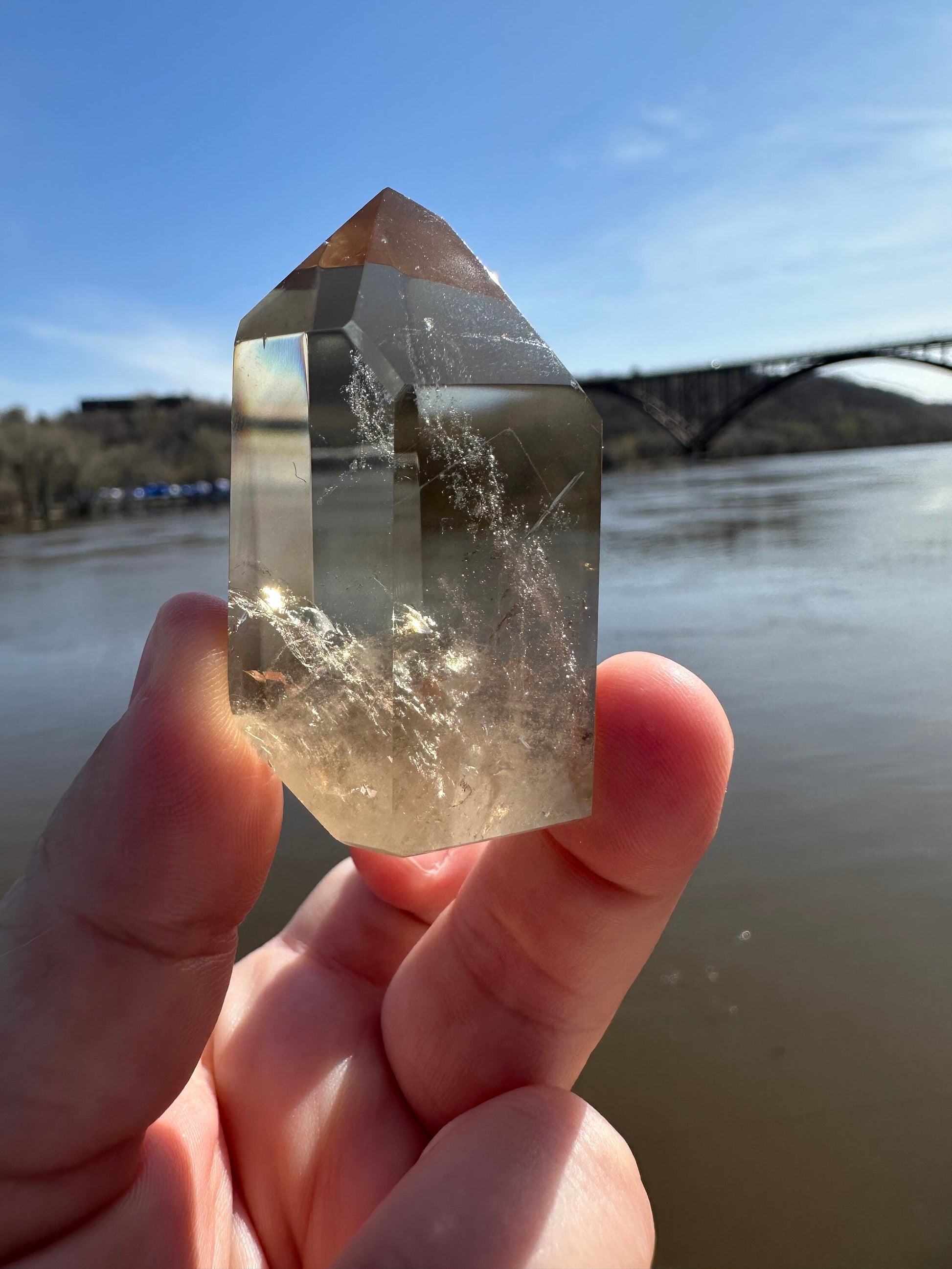 Citrine Tower | Abundance | Wealth | Sunshine | Quartz