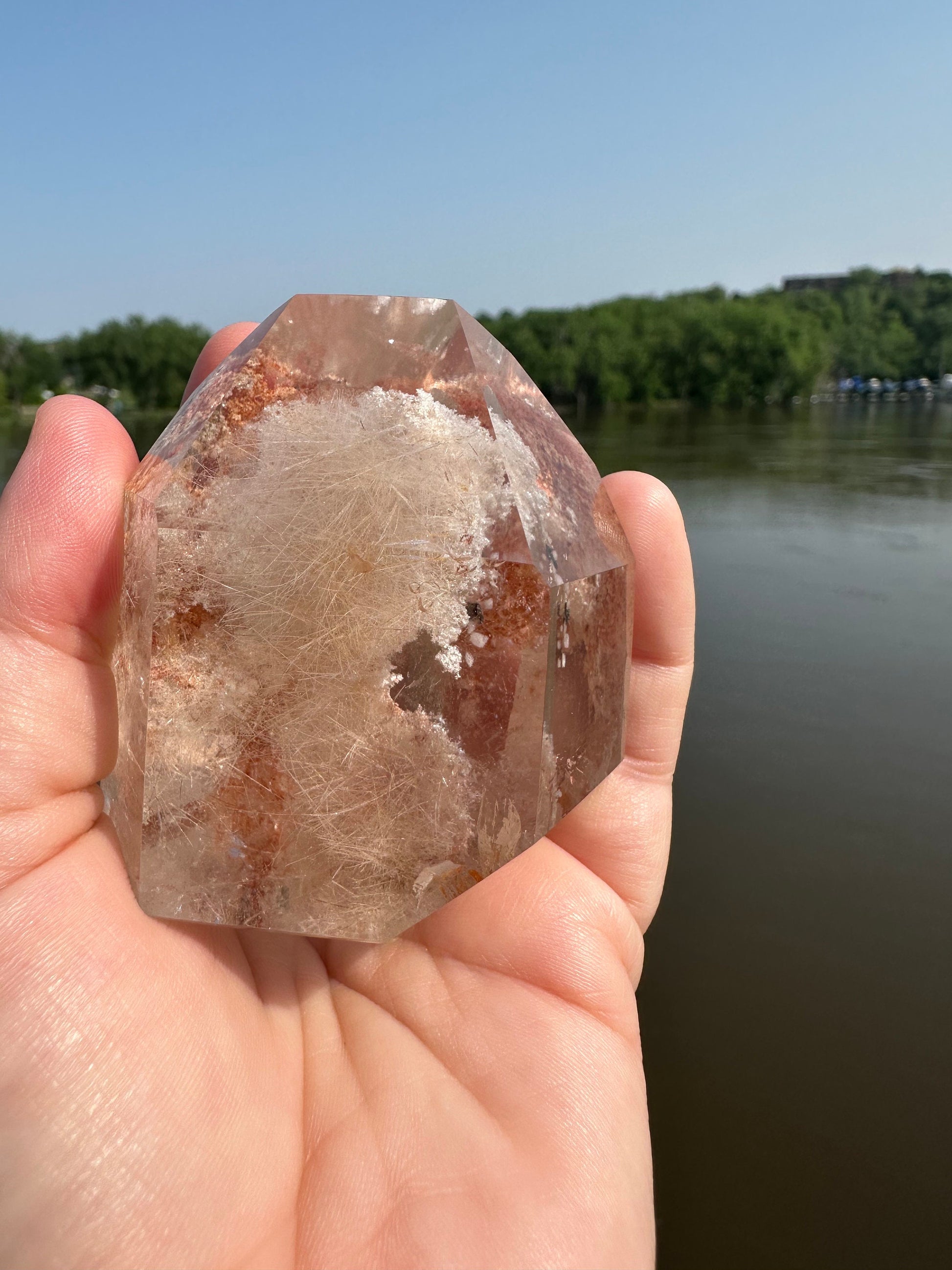High Quality Rutile Quartz Freeform | Garden Quartz | Inclusion Quartz | High Quality Quartz | Quartz Tower