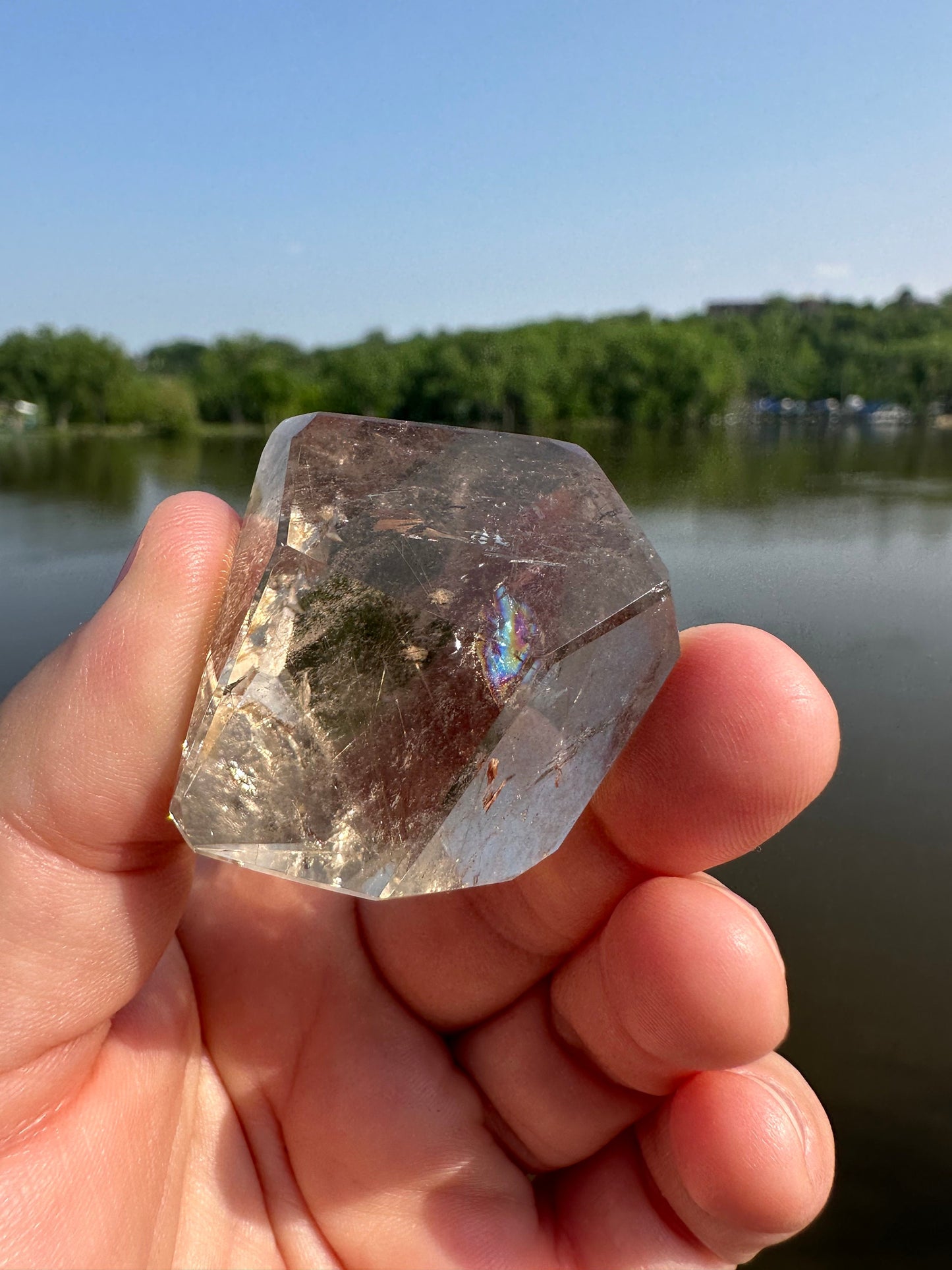 High Quality Rutile Quartz Freeform | Garden Quartz | Inclusion Quartz | High Quality Quartz | Quartz Tower
