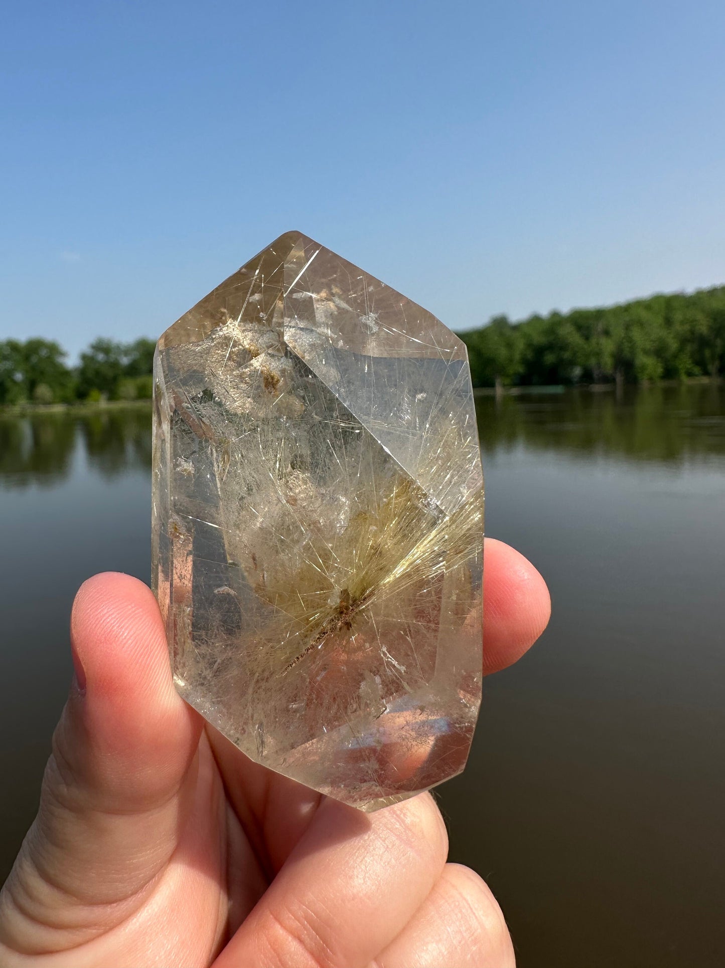 High Quality Rutile Quartz Freeform | Garden Quartz | Inclusion Quartz | High Quality Quartz | Quartz Tower | Double Terminated