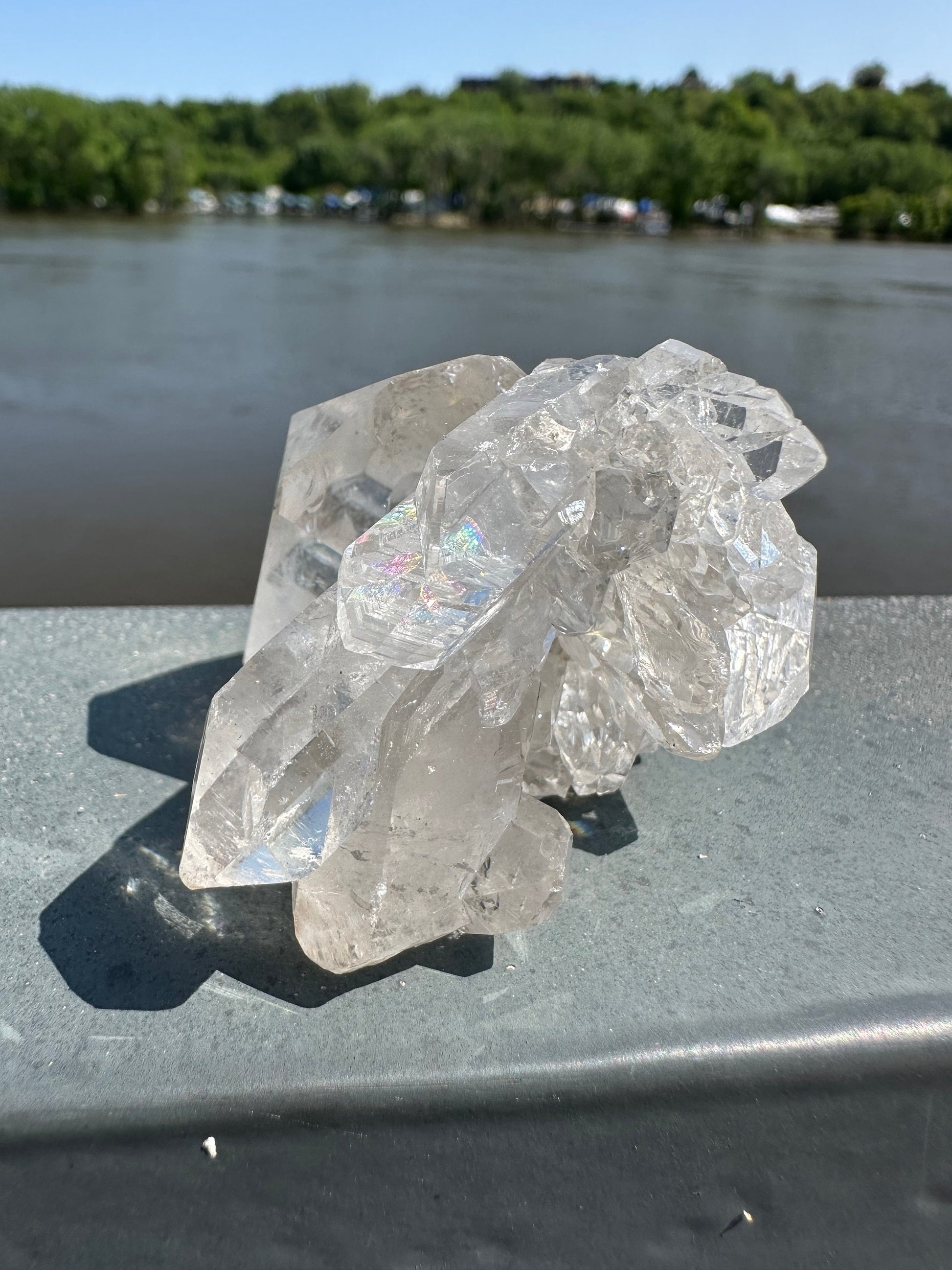 Clear Quartz Cluster | Harmony | Energy | Healing | Psychic abilities | Clarity | Calmness