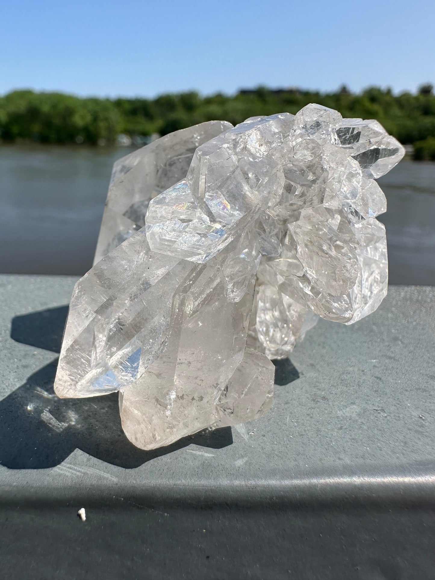 Clear Quartz Cluster | Harmony | Energy | Healing | Psychic abilities | Clarity | Calmness