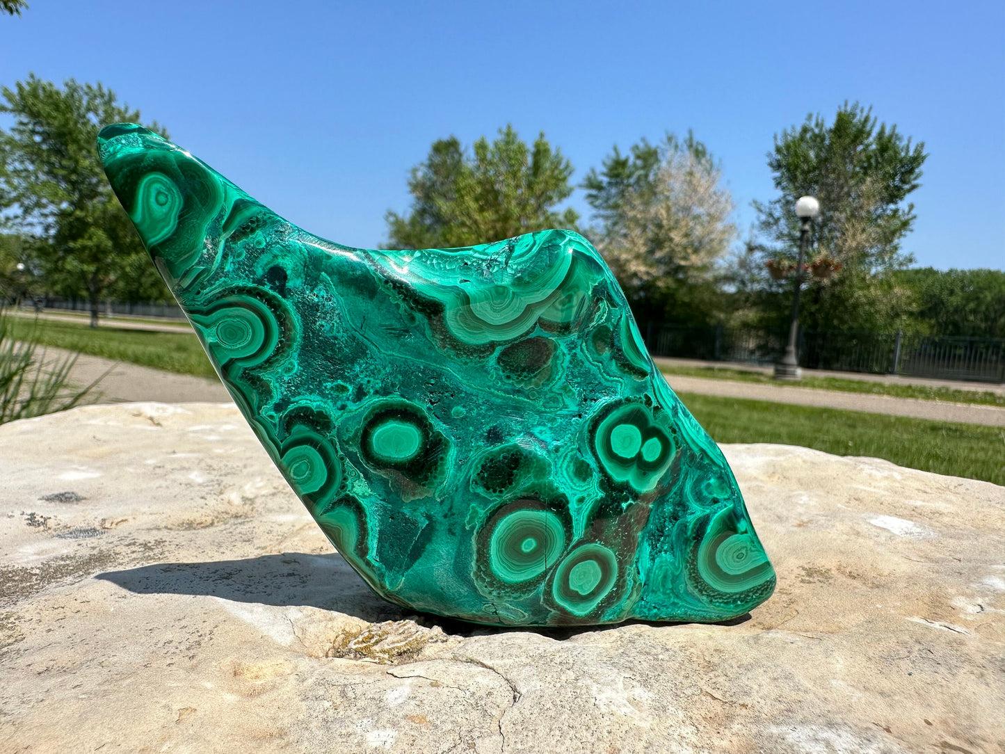 Malachite Chrysocolla Freeform | Manifestation | Transformation | Love | Protection | Abundance | Altar | Meditation