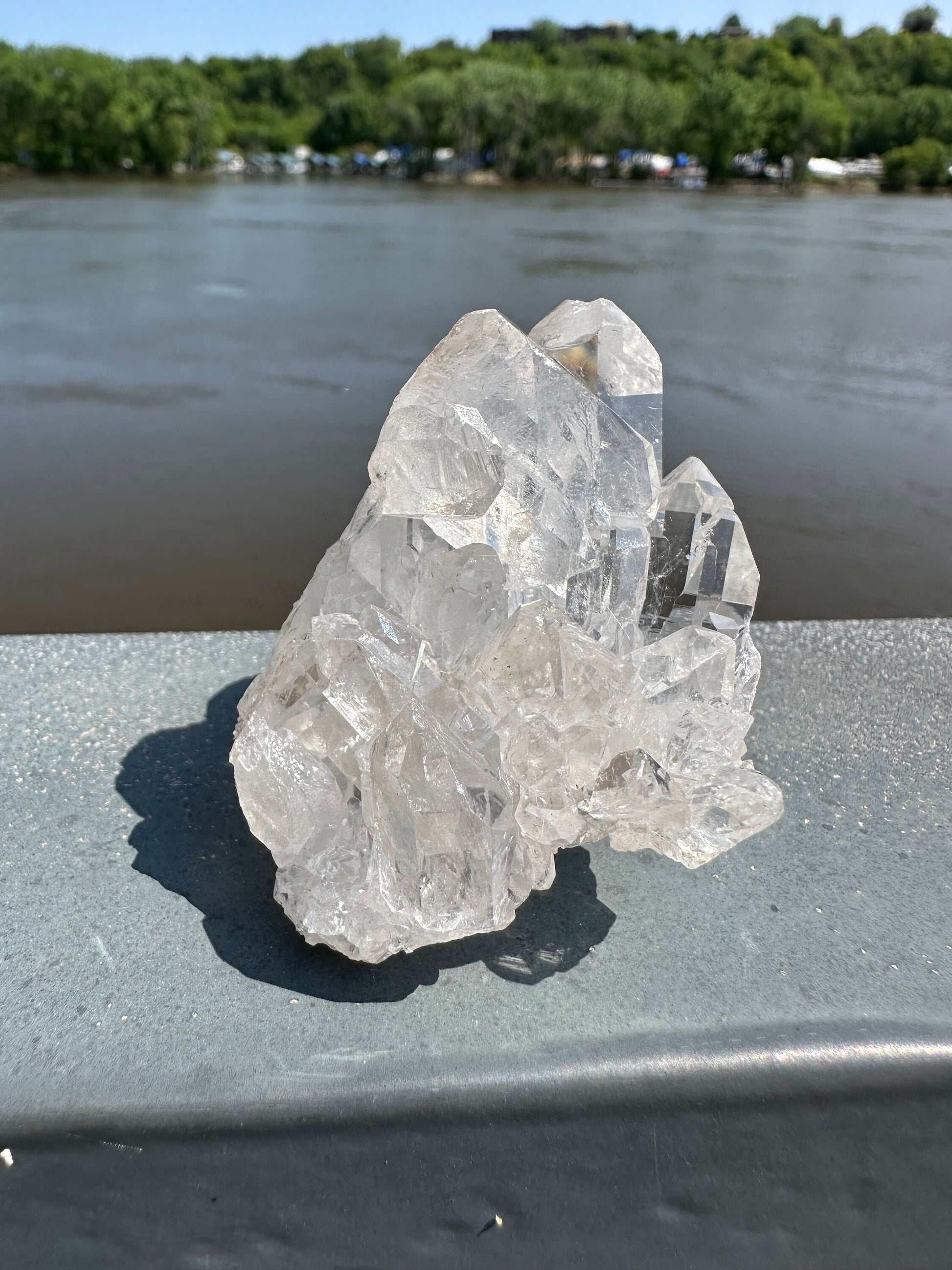 Clear Quartz Cluster | Harmony | Energy | Healing | Psychic abilities | Clarity | Calmness