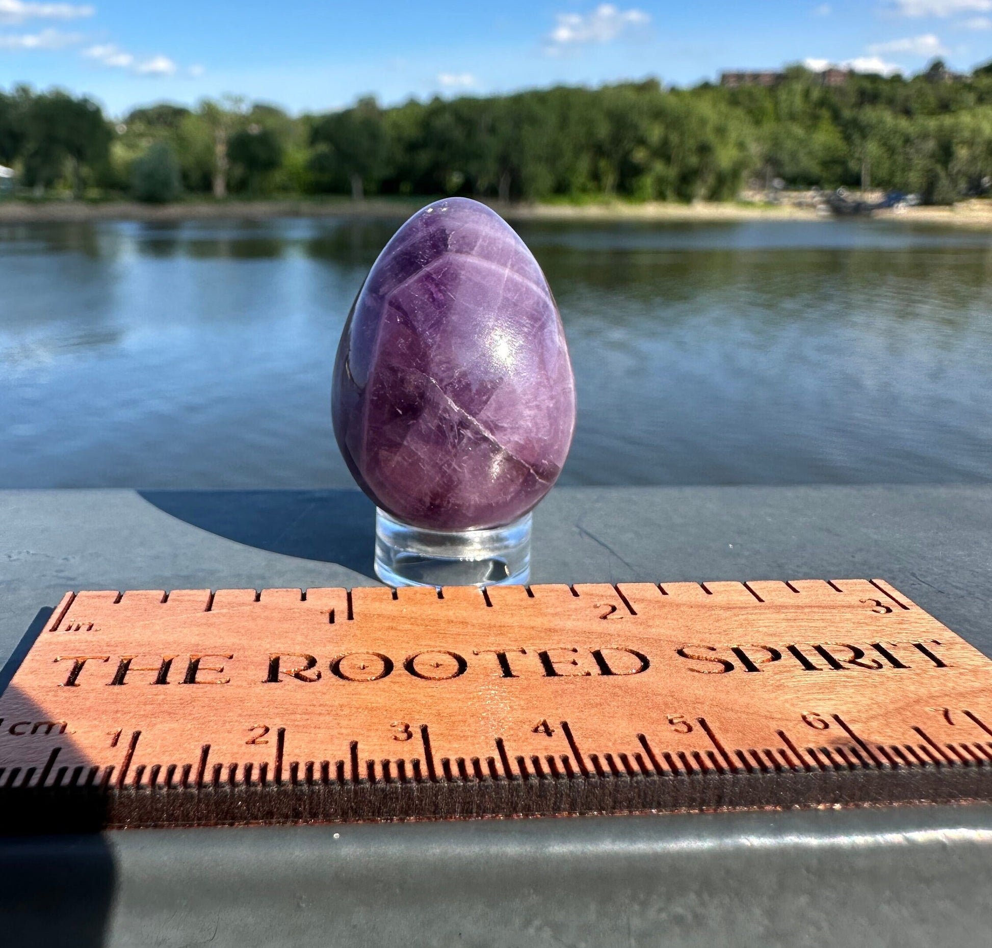 Trapiche Amethyst Egg | Cabochon Amethyst | Amethyst Crystal | Natural Trapiche | Star Amethyst