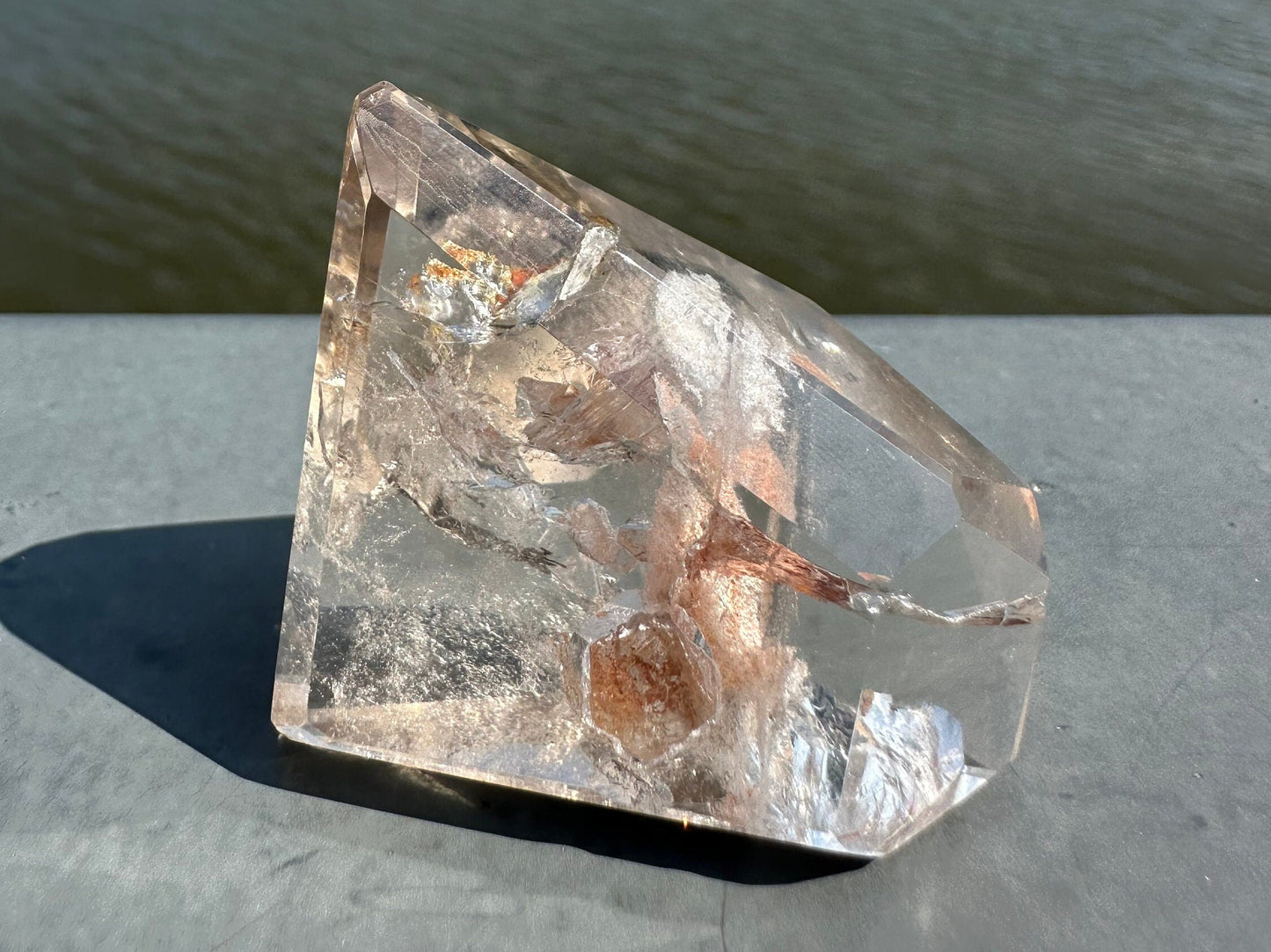 Gorgeous Inclusion Quartz Freeform | Quartz on Quartz | Garden Quartz | High Quality Quartz | Quartz Tower