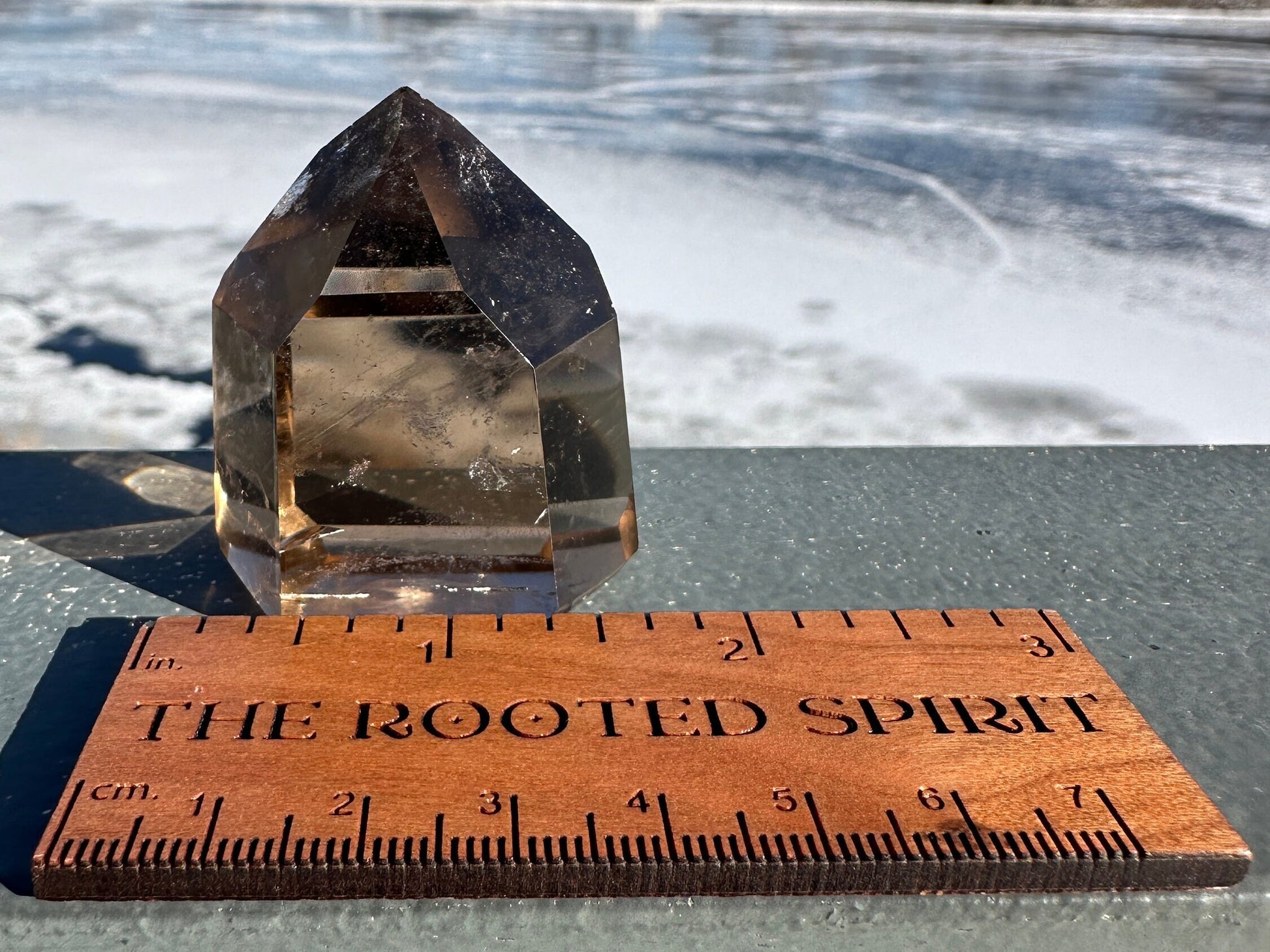 Smoky Quartz Tower | Grounding | Energy | Protection | Calmness | Stability