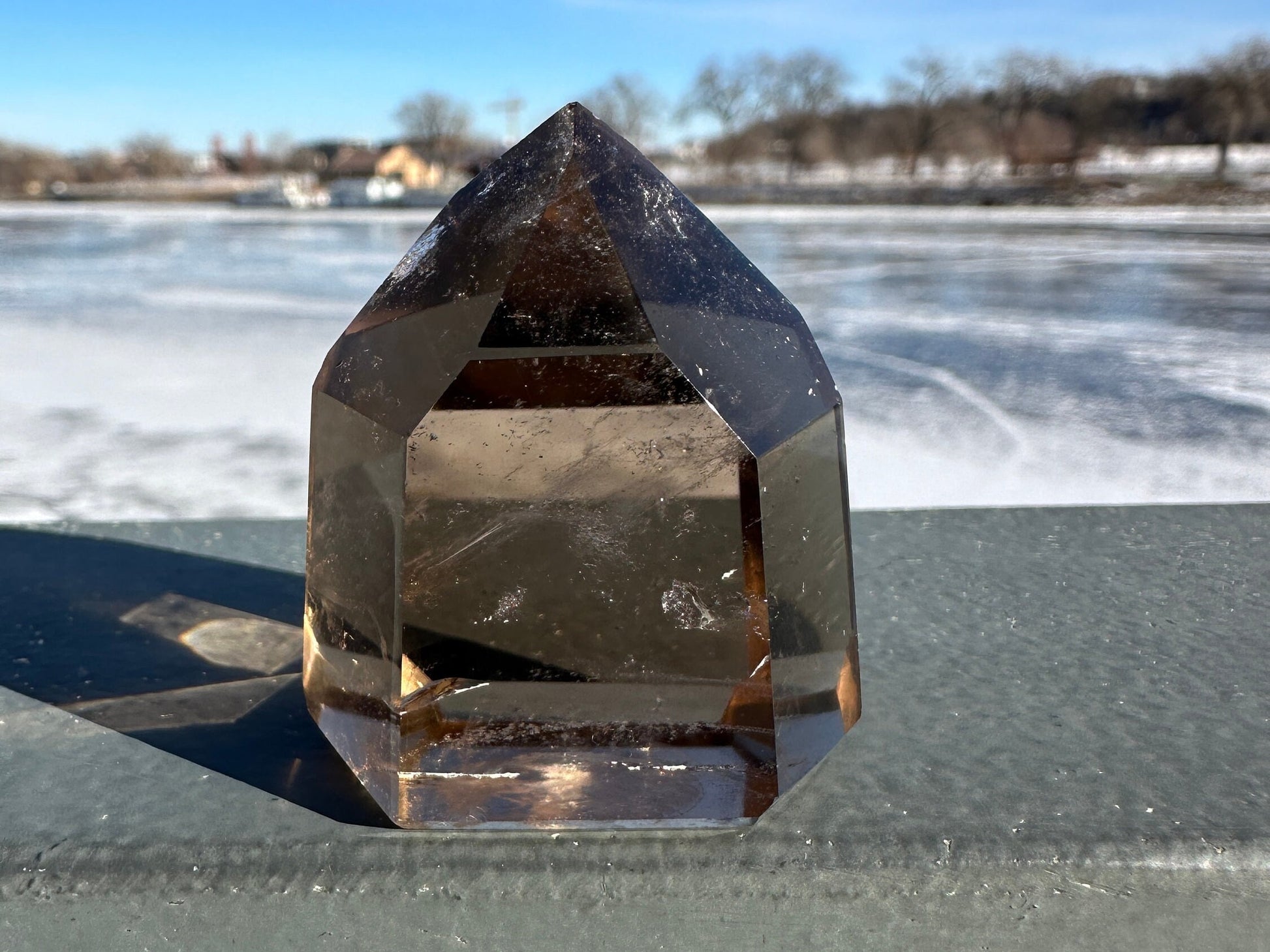 Smoky Quartz Tower | Grounding | Energy | Protection | Calmness | Stability