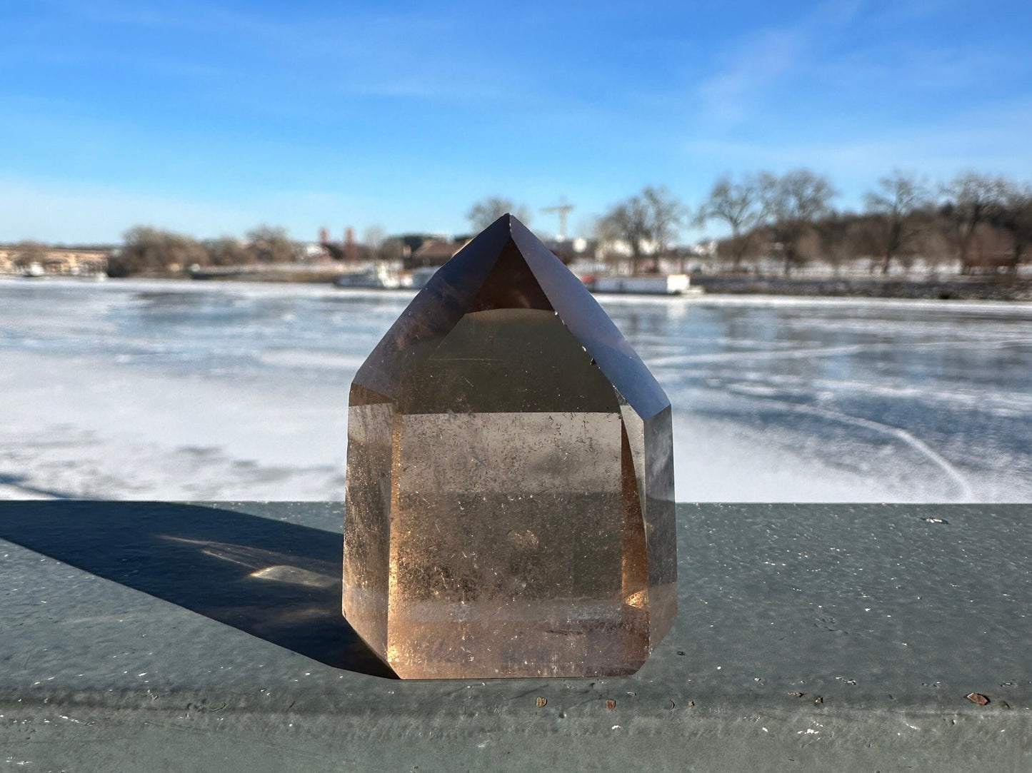 Smoky Quartz Tower | Grounding | Energy | Protection | Calmness | Stability