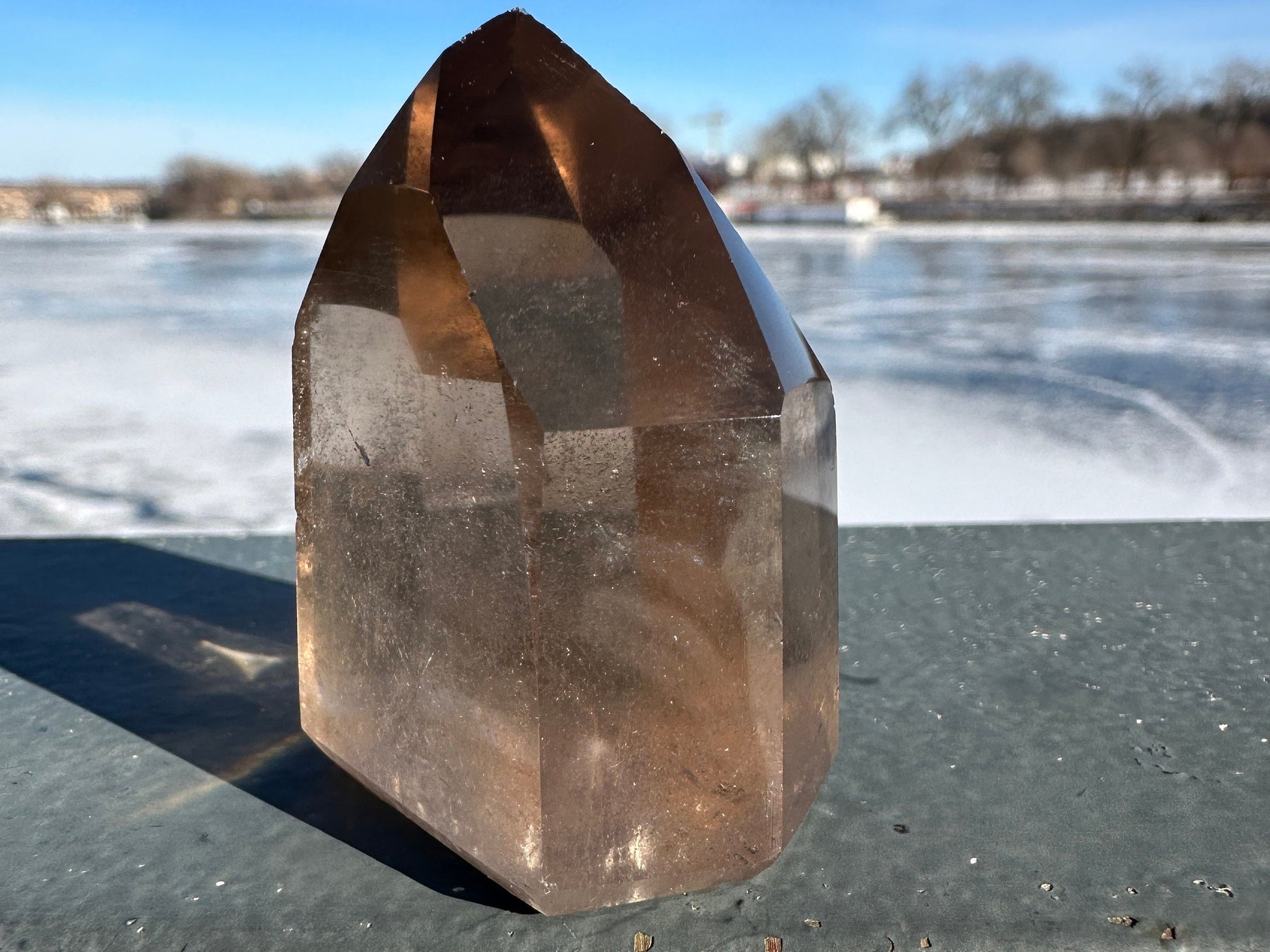 Smoky Quartz Tower | Grounding | Energy | Protection | Calmness | Stability