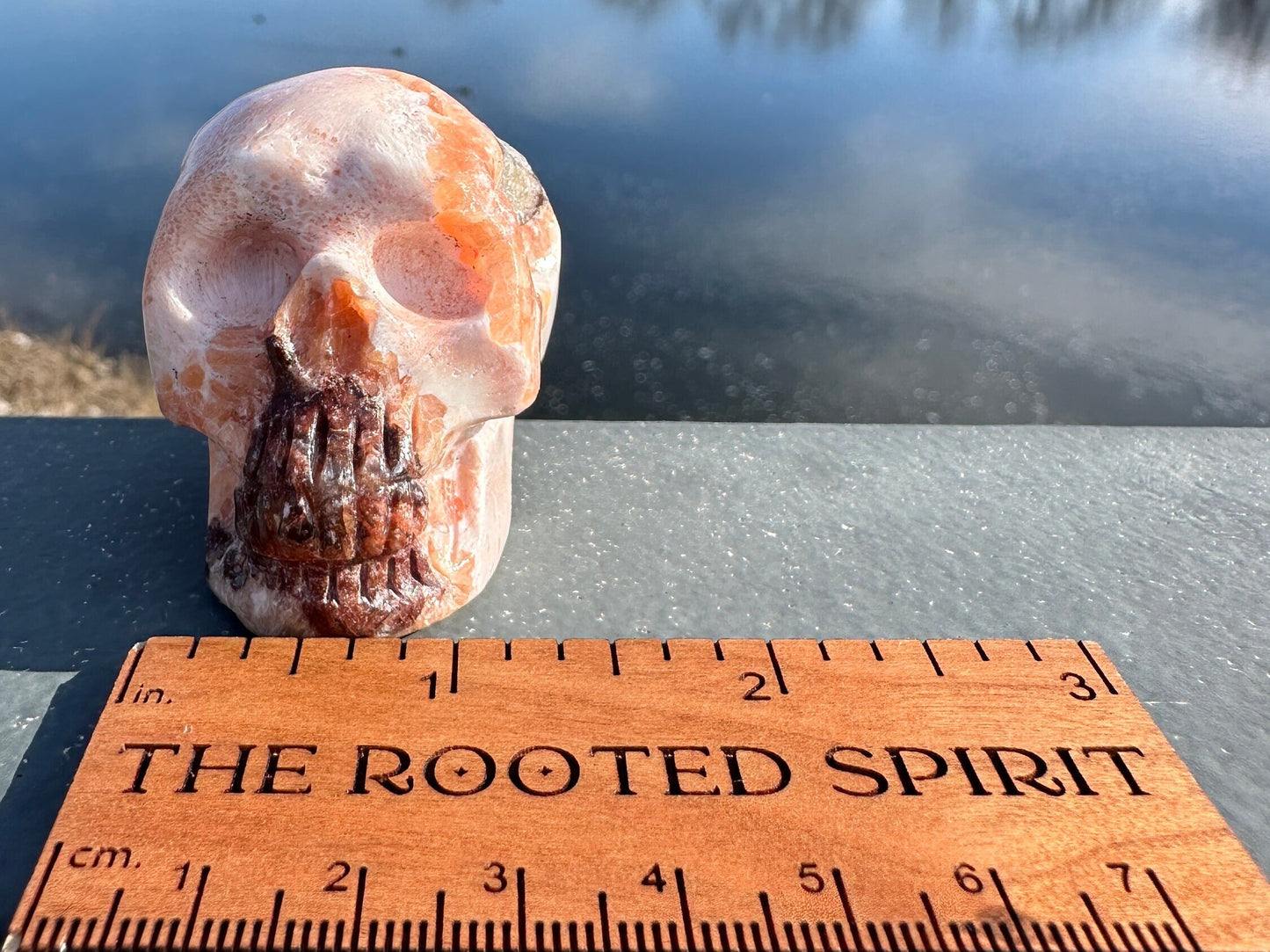 Pink Scolecite Skull | Heart Chakra | Connection | Love | Spirituality