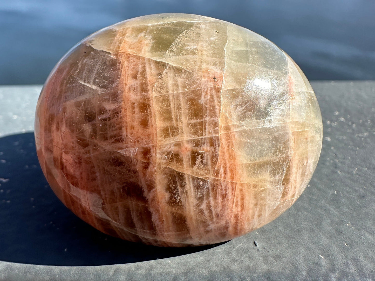 Gorgeous Indian Moonstone Palm Stone | Tucson Exclusive