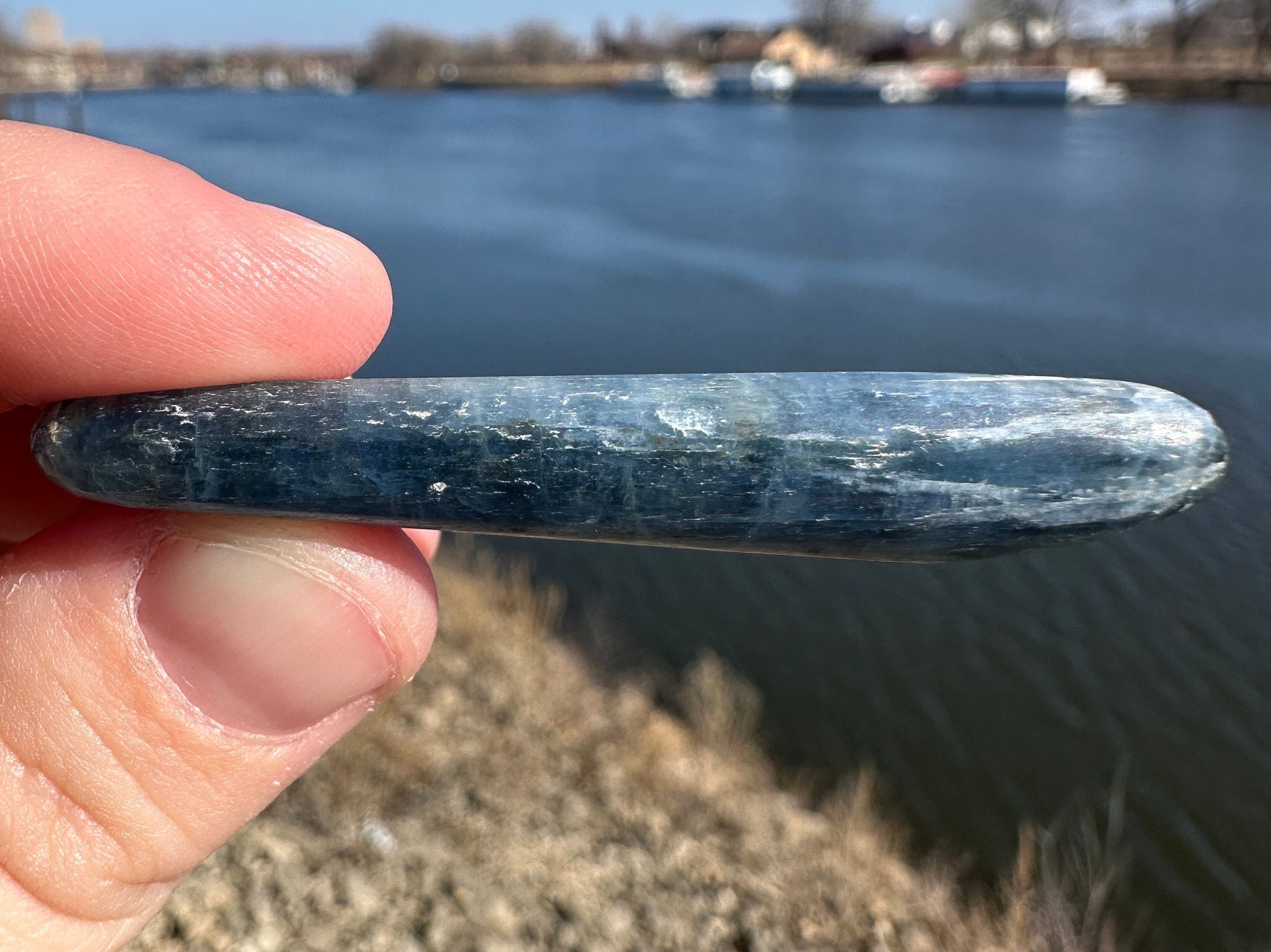 Gorgeous High Quality Polished Blue Kyanite Wands from India | Tucson Exclusive | Gems & Minerals | Crystal Collector Home Decor