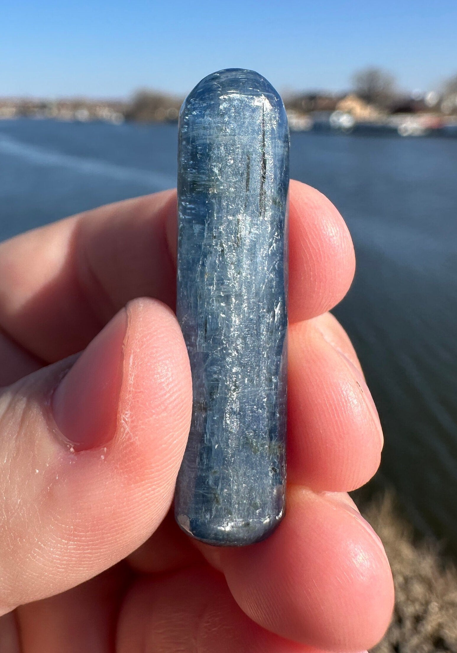 Gorgeous High Quality Polished Blue Kyanite Wands from India | Tucson Exclusive | Gems & Minerals | Crystal Collector Home Decor