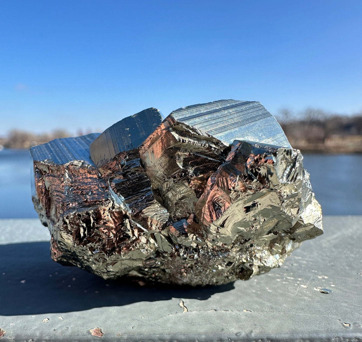 Pyrite Cluster | Raw Pyrite Crystal | Meditation | Pyrite Chunk | Fool's Gold | Home Decor Crystal | Gold Crystal | Gift