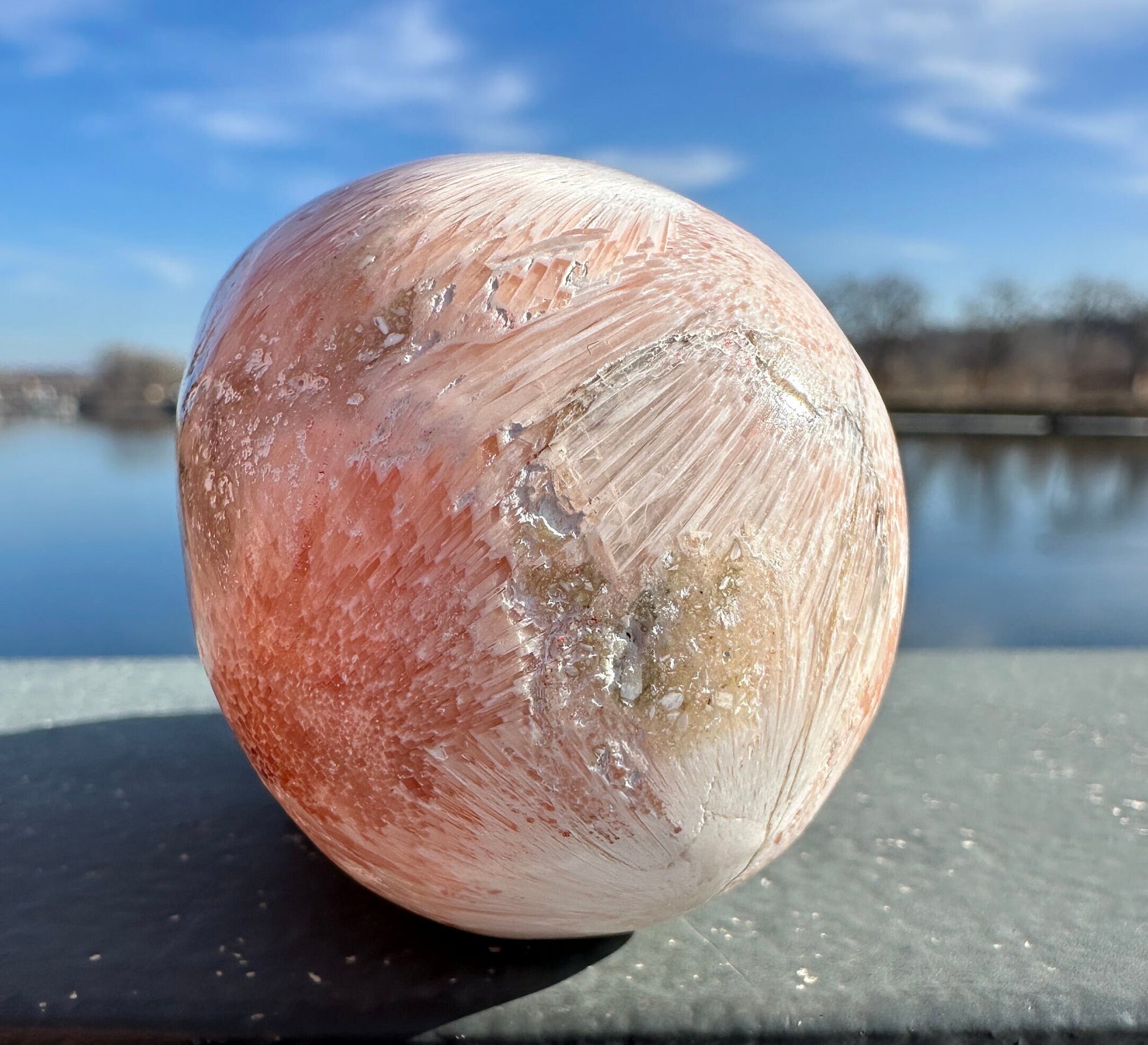 Pink Scolecite Skull | Heart Chakra | Connection | Love | Spirituality