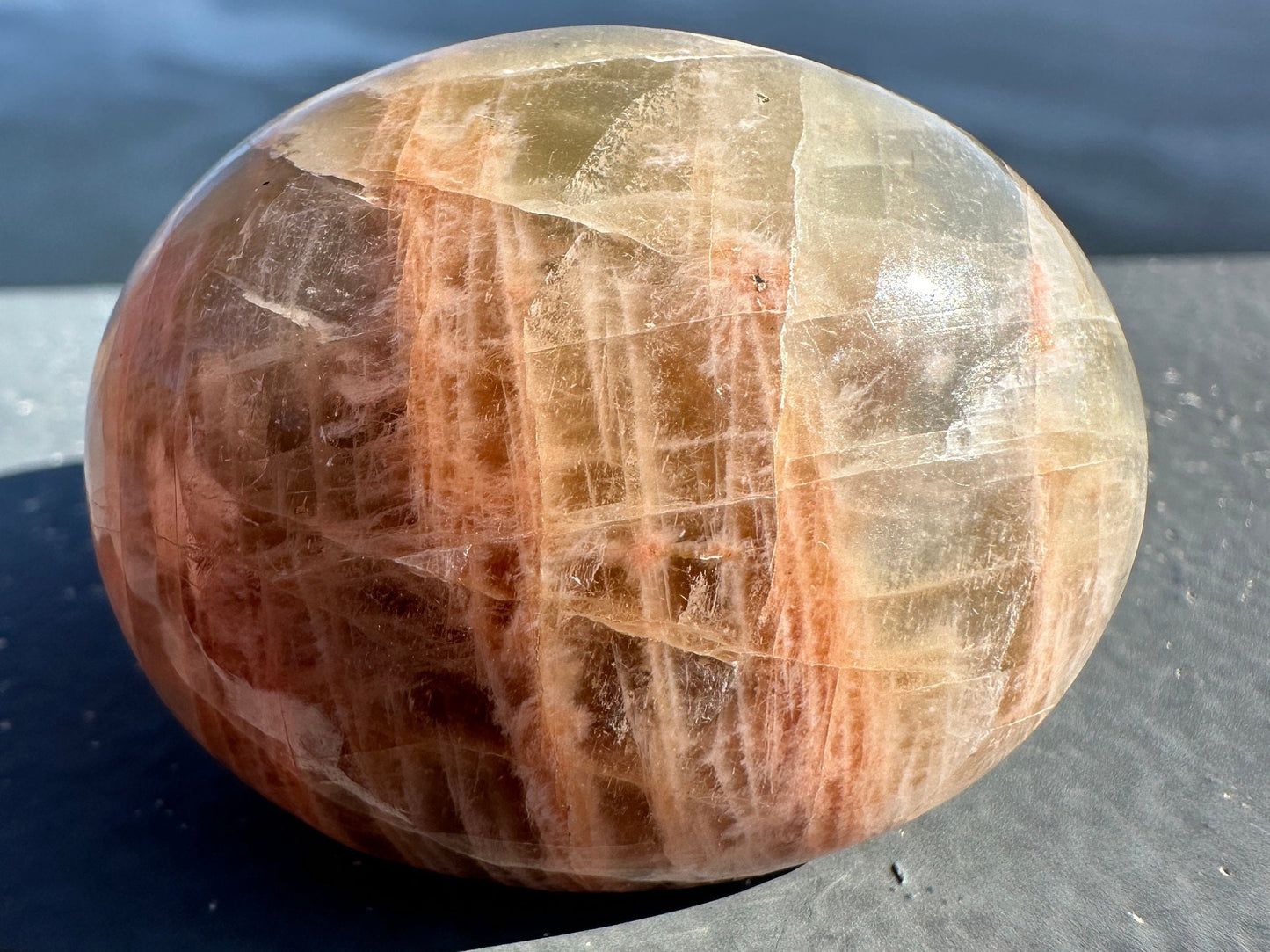 Gorgeous Indian Moonstone Palm Stone | Tucson Exclusive