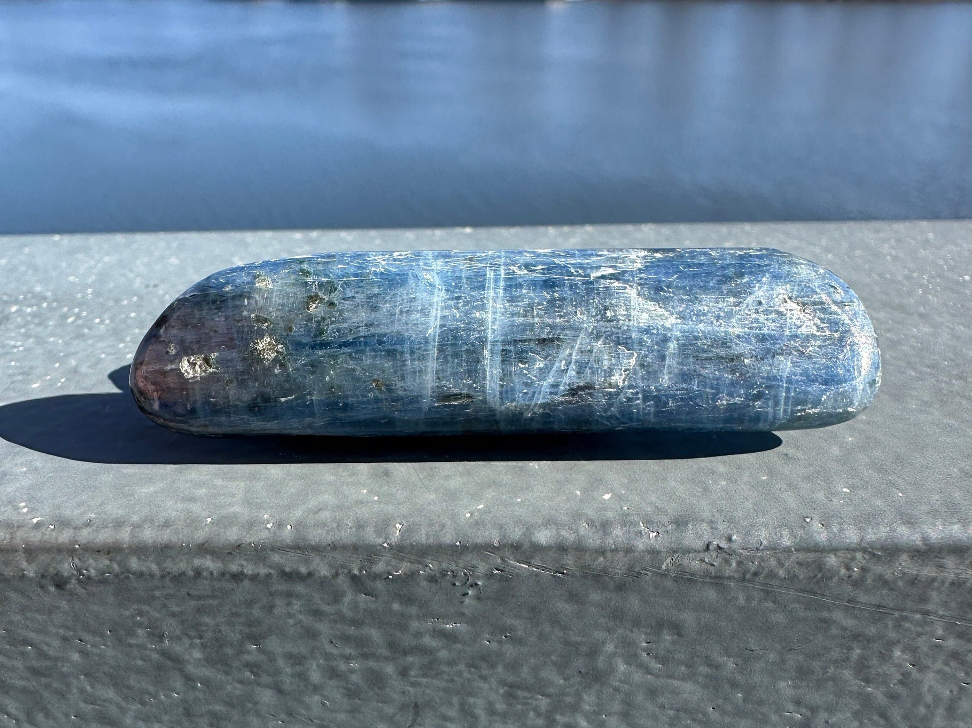 Gorgeous High Quality Polished Blue Kyanite Wands from India | Tucson Exclusive | Gems & Minerals | Crystal Collector Home Decor