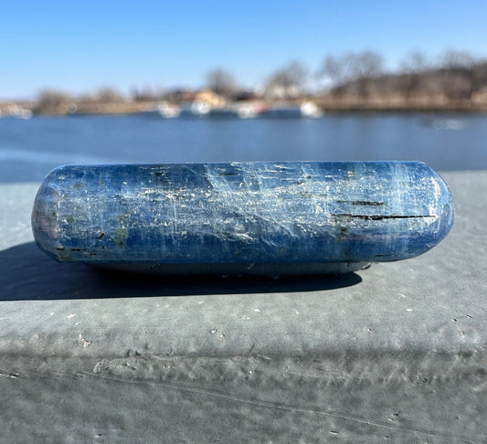 Gorgeous High Quality Polished Blue Kyanite Wands from India | Tucson Exclusive | Gems & Minerals | Crystal Collector Home Decor