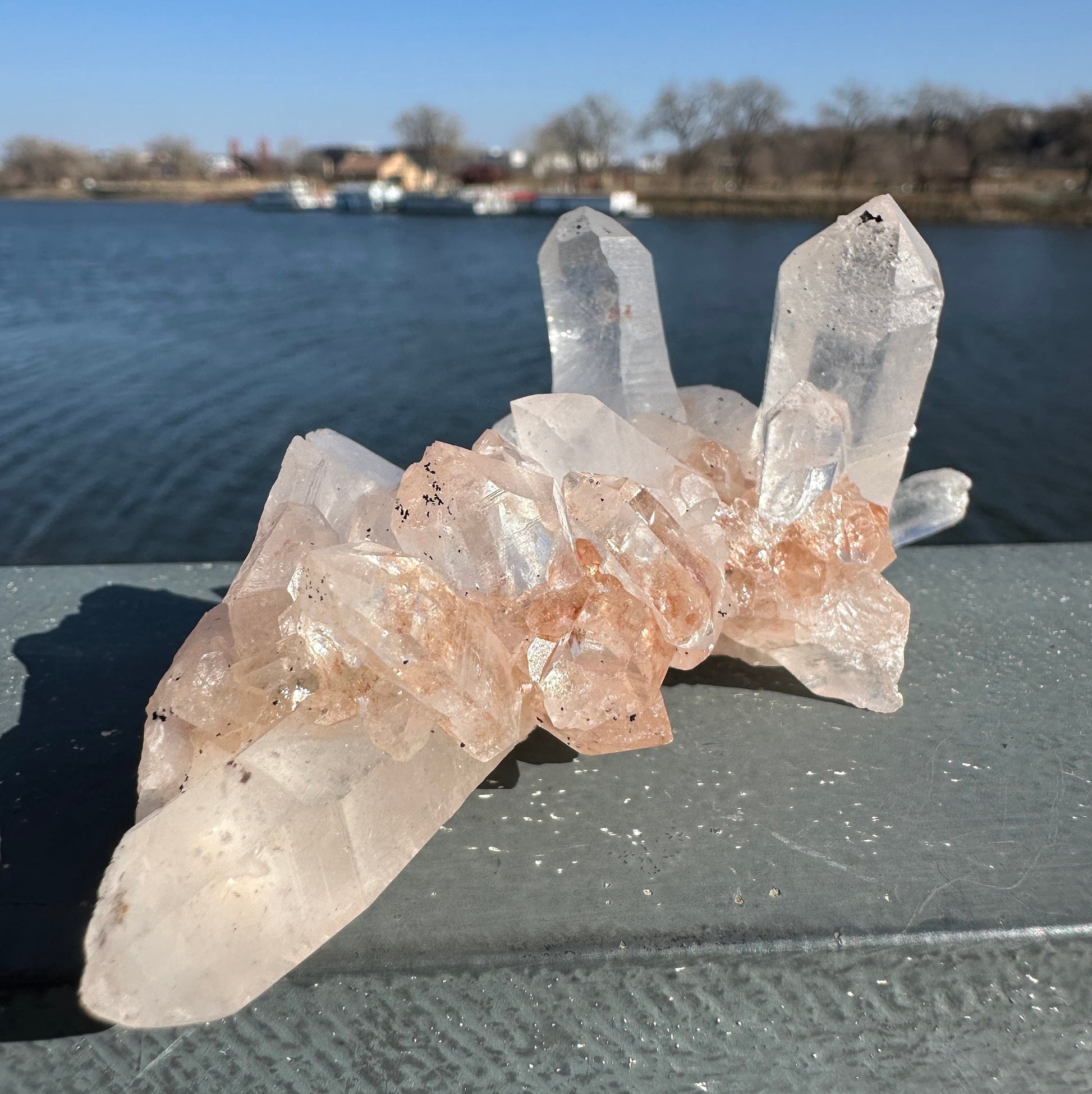 Incredible Rare Himalayan Quartz Cluster from India