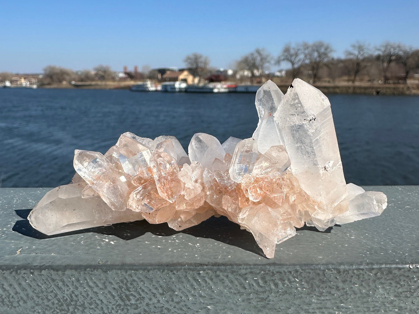 Incredible Rare Himalayan Quartz Cluster from India