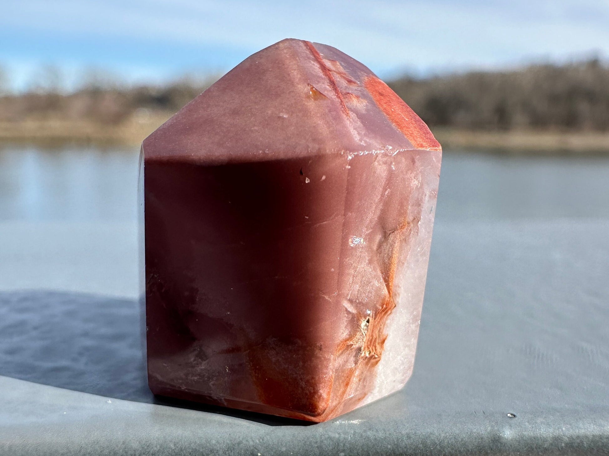 Rare Pink Lithium Point from Brazil | Lithium Tower | Lithium Crystal | Rare Crystals | Pink Lithium Crystal | Lithium Quartz