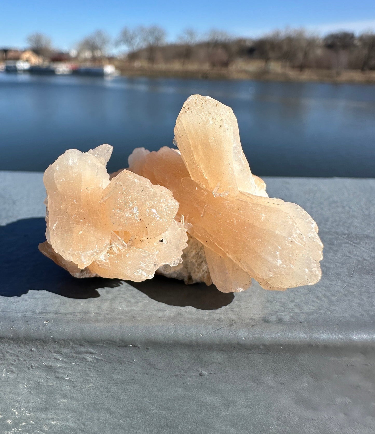 Beautiful Stilbite and Heulandite Clusters from India