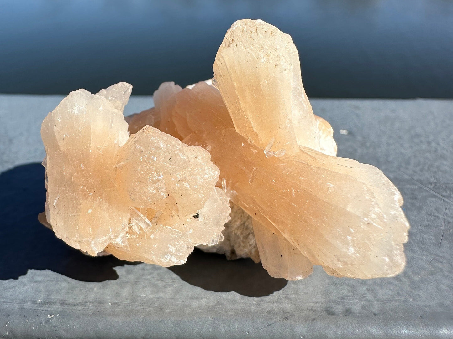 Beautiful Stilbite and Heulandite Clusters from India