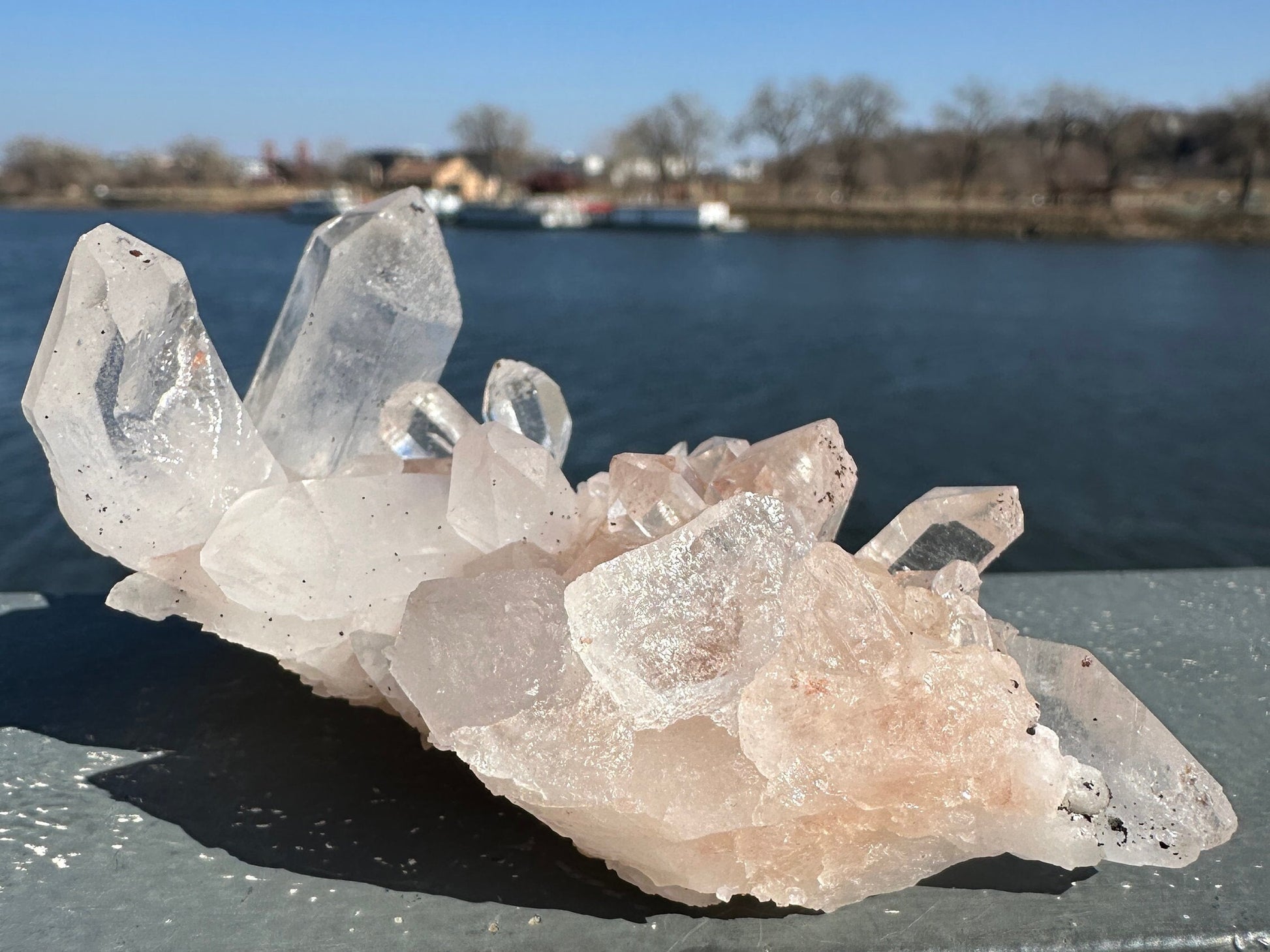 Incredible Rare Himalayan Quartz Cluster from India