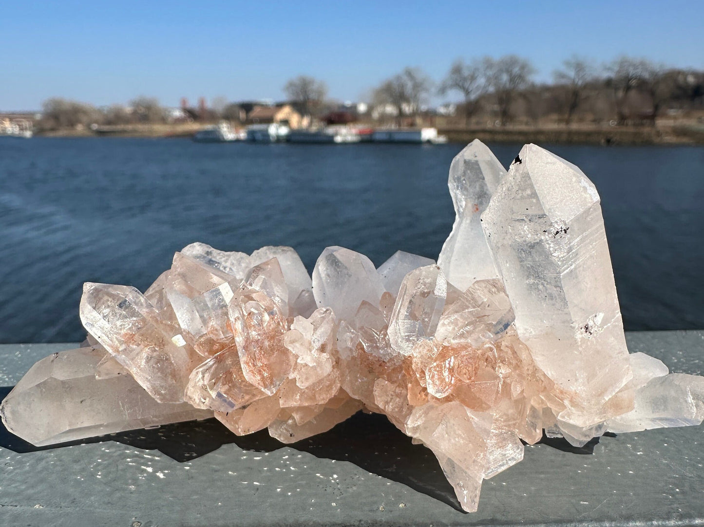 Incredible Rare Himalayan Quartz Cluster from India