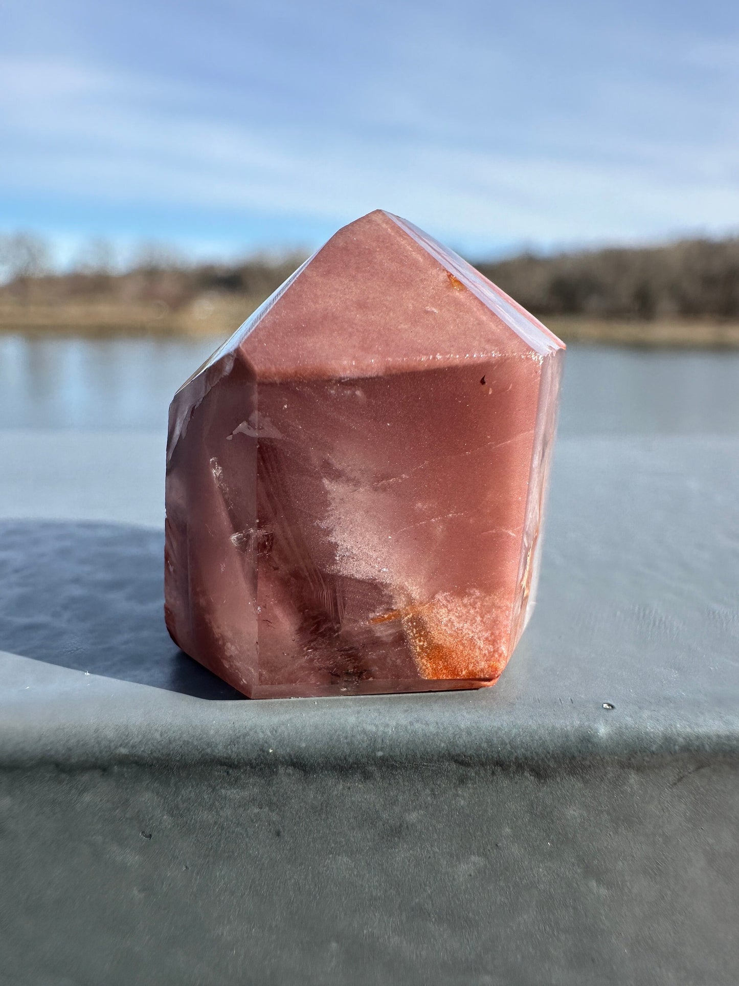 Rare Pink Lithium Point from Brazil | Lithium Tower | Lithium Crystal | Rare Crystals | Pink Lithium Crystal | Lithium Quartz