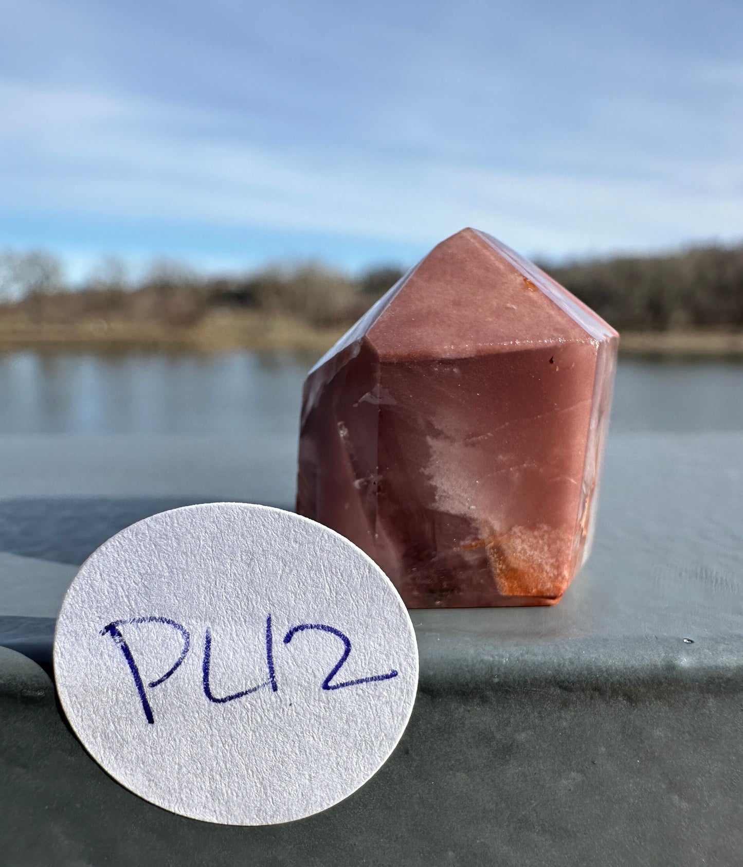 Rare Pink Lithium Point from Brazil | Lithium Tower | Lithium Crystal | Rare Crystals | Pink Lithium Crystal | Lithium Quartz