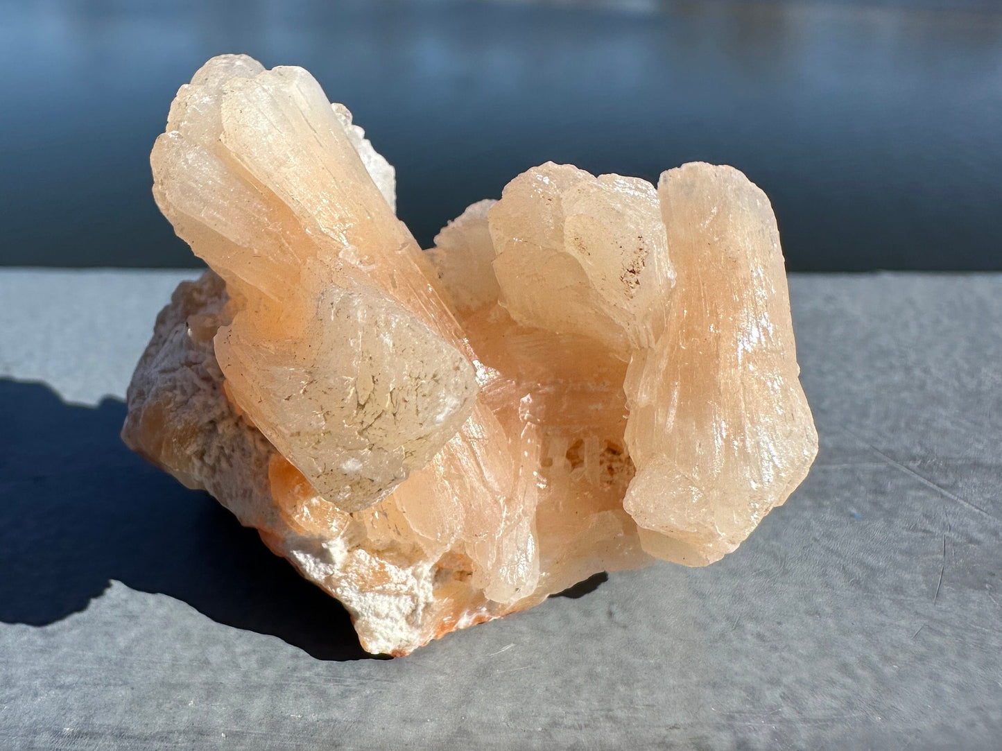 Beautiful Stilbite and Heulandite Clusters from India